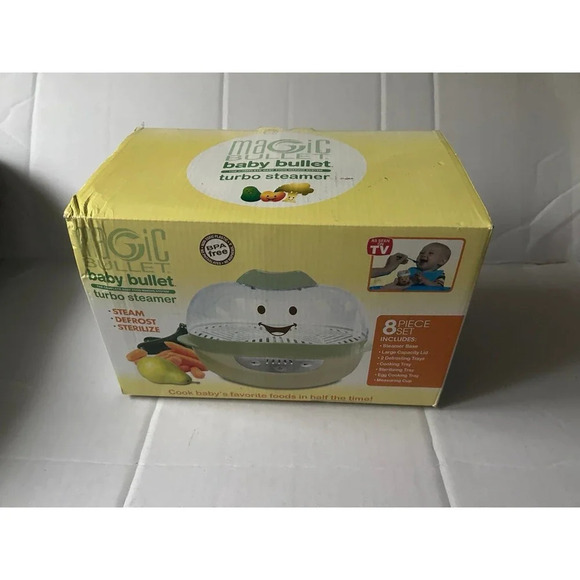 Magic Bullet Baby Bullet Turbo Food Steamer - Picture 1 of 6